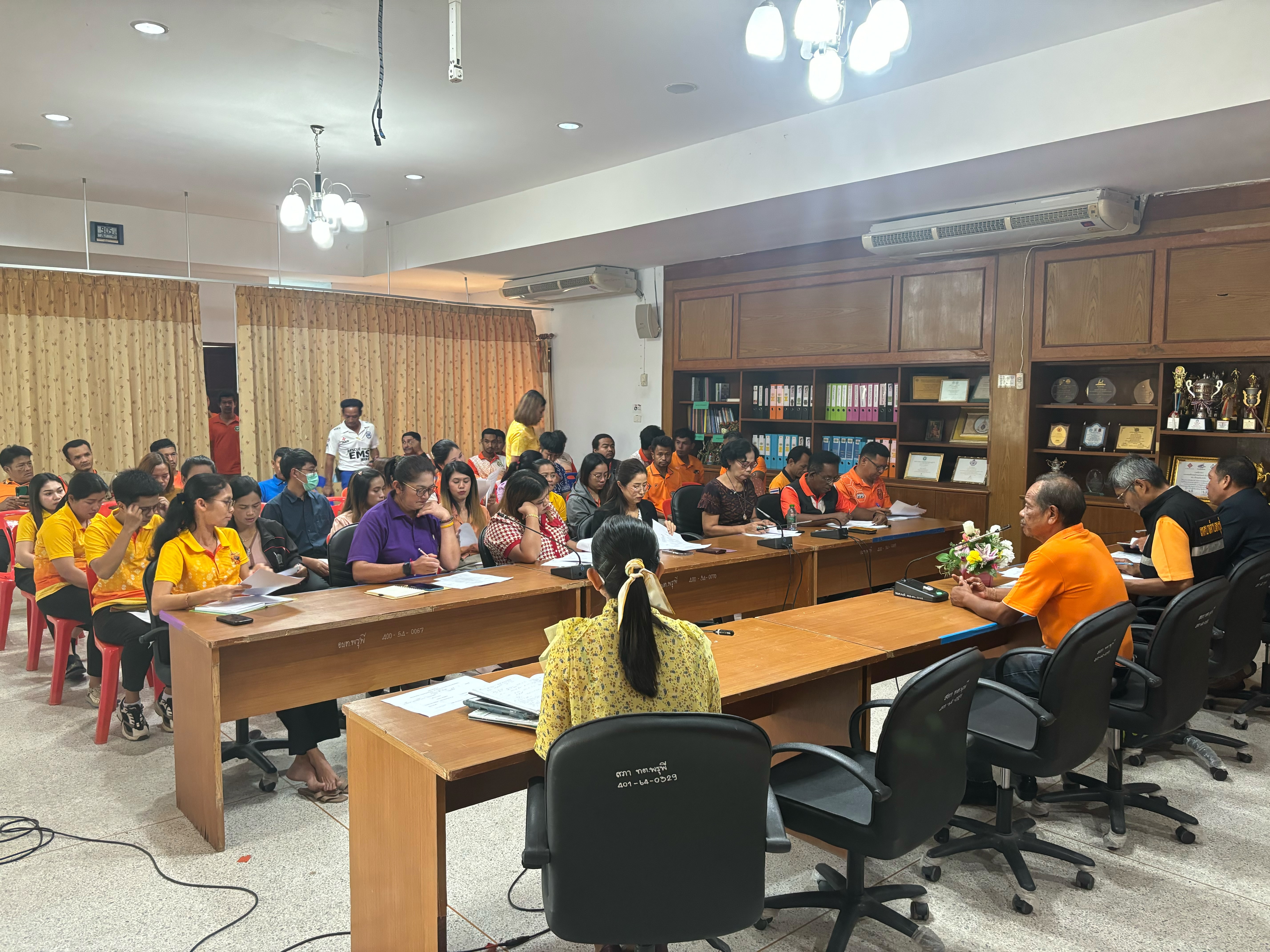 ประชุมพนักงานเทศบาลตำบลพรุพีเพื่อปรึกษาหารือข้อราชการ วันที่ 24 มกราคม 2567 เวลา 09.30 น.
