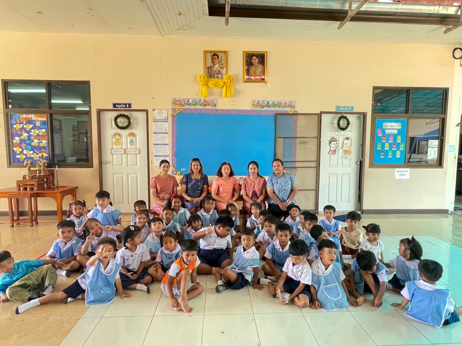 พิธีไหว้ครู ประจำปีการศึกษา 2567 ศูนย์พัฒนาเด็กเล็กเทศบาลตำบลพรุพี และโรงเรียนอนุบาลเทศบาลตำบลพรุพี