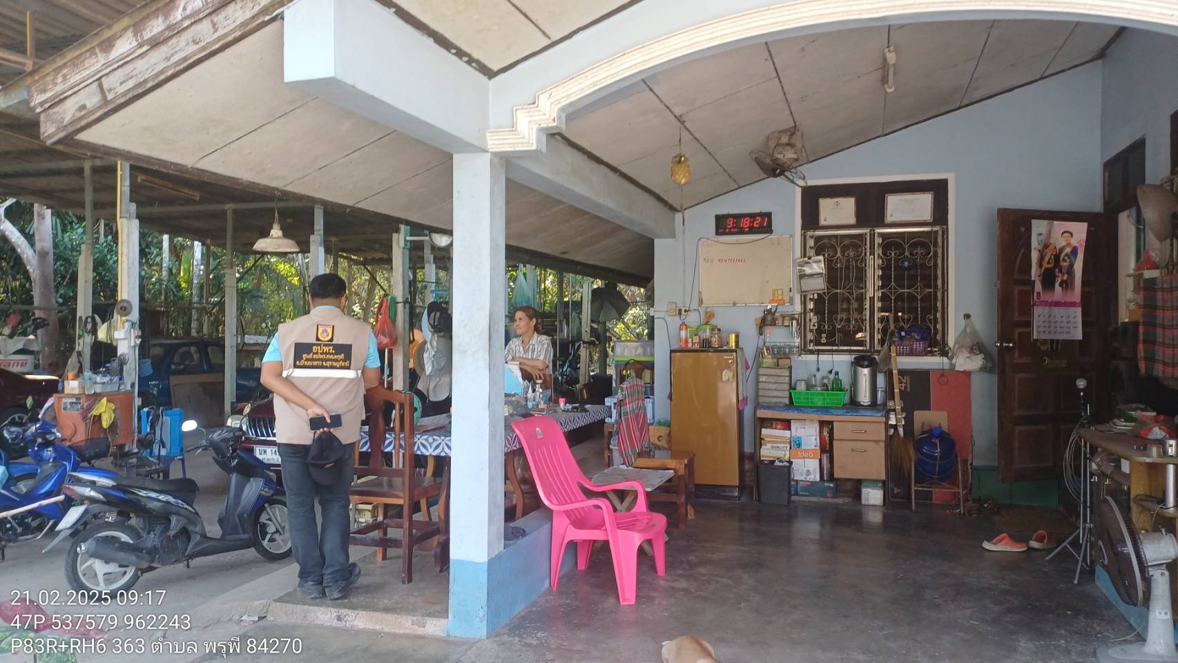 งานป้องกันและบรรเทาสาธารณภัย ฝ่ายปกครอง  สำนักปลัด ตรวจสอบพื้นที่และสร้างความเข้าใจกับประชาชนเรื่องการห้ามเผา ตามประกาศจังหวัดสุราษฎร์ธานีฯและประกาศเทศบาลตำบลพรุพี เรื่อง กำหนดพื้นที่ควบคุมเหตุรำคาญ พ.ศ.2568